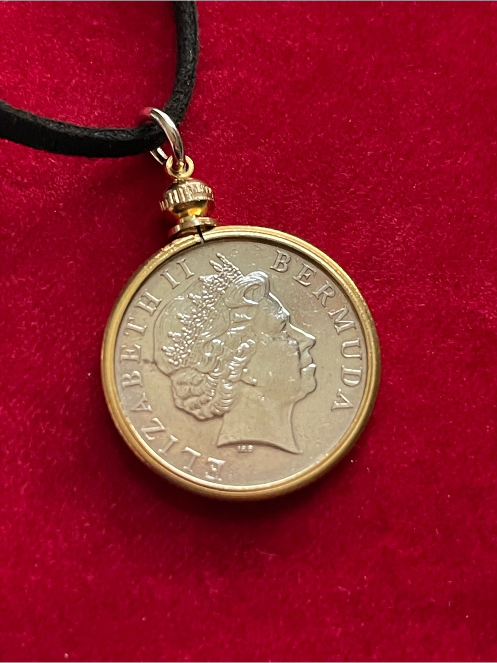 Bermuda Coin Pendant Necklace